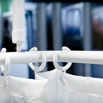 TROPIK HOME - Wholesale Curtain rod - Ceiling Mount for Our Shower Curtain Rail/ Rod Aluminium1