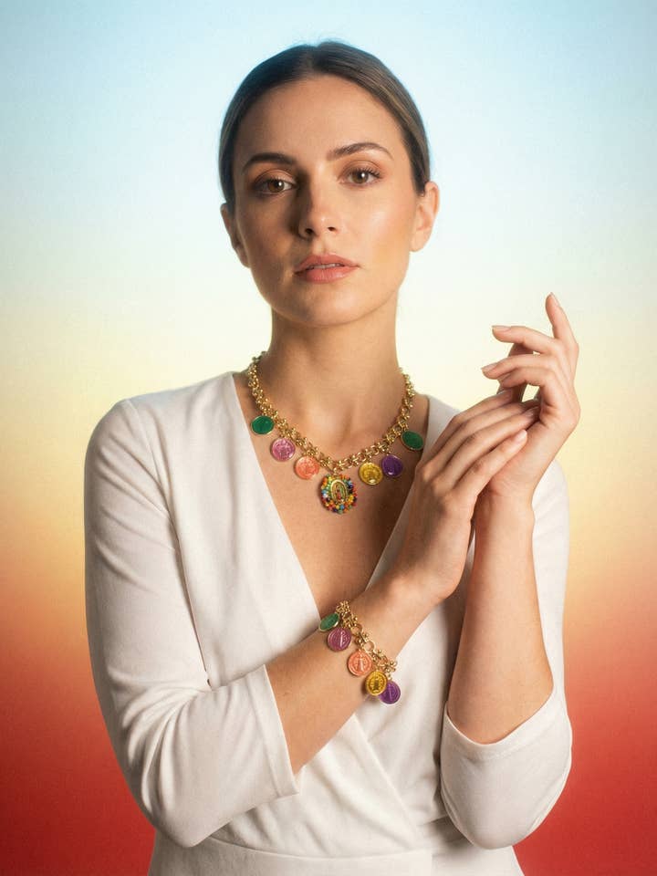 Colar de Nossa Senhora de Guadalupe e Medalhas de São Bento por atacado de PHOEBE´S