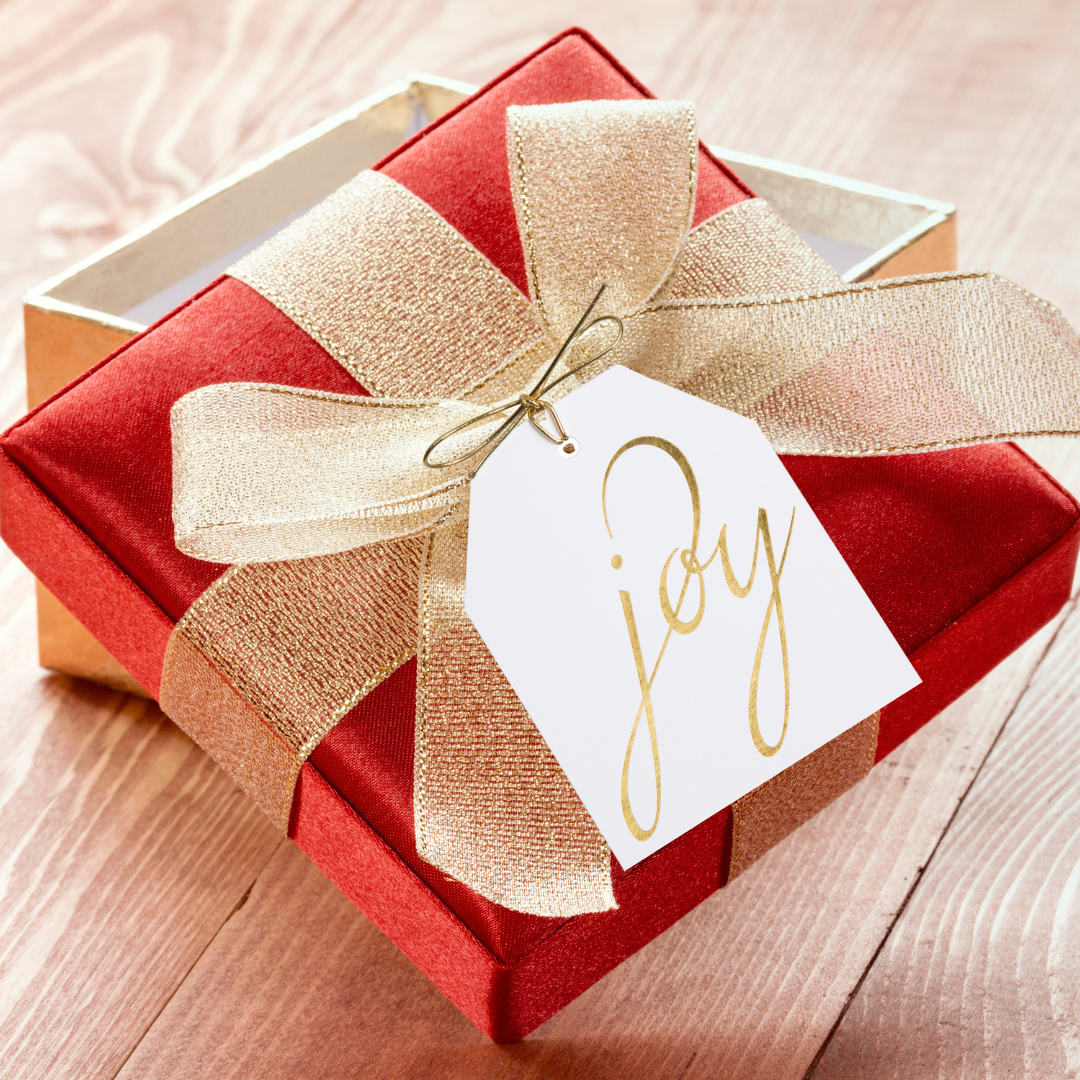 WowWordZ - Wholesale Gift Tag - Joy Gift Tags – Gold Foil, Large 4x5.5, Set of 104