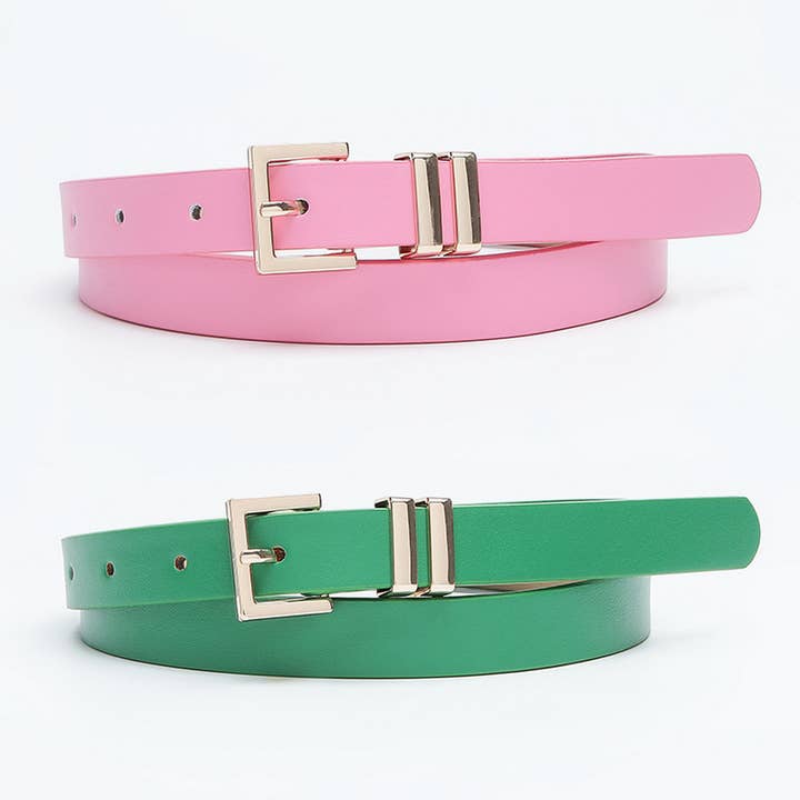 ACCITY - Wholesale Belt - Women's - SIMPLE ALL-MATCH DRESS WITH SLIM WAIST BELT_CWABE0593