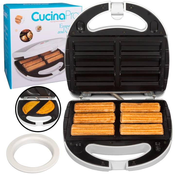 CucinaPro Machine à Empanadas & Churros - Électrique & Antiadhésive pour la vente par CucinaPro