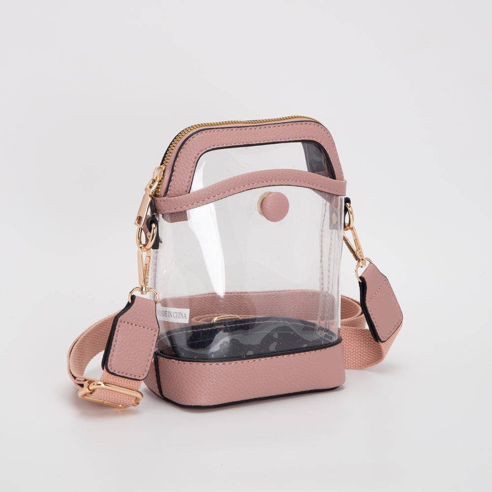 MiMi Wholesale - Wholesale Crossbody Bag - Women's - TG10575 Carly Clear Mini Crossbody Bag16