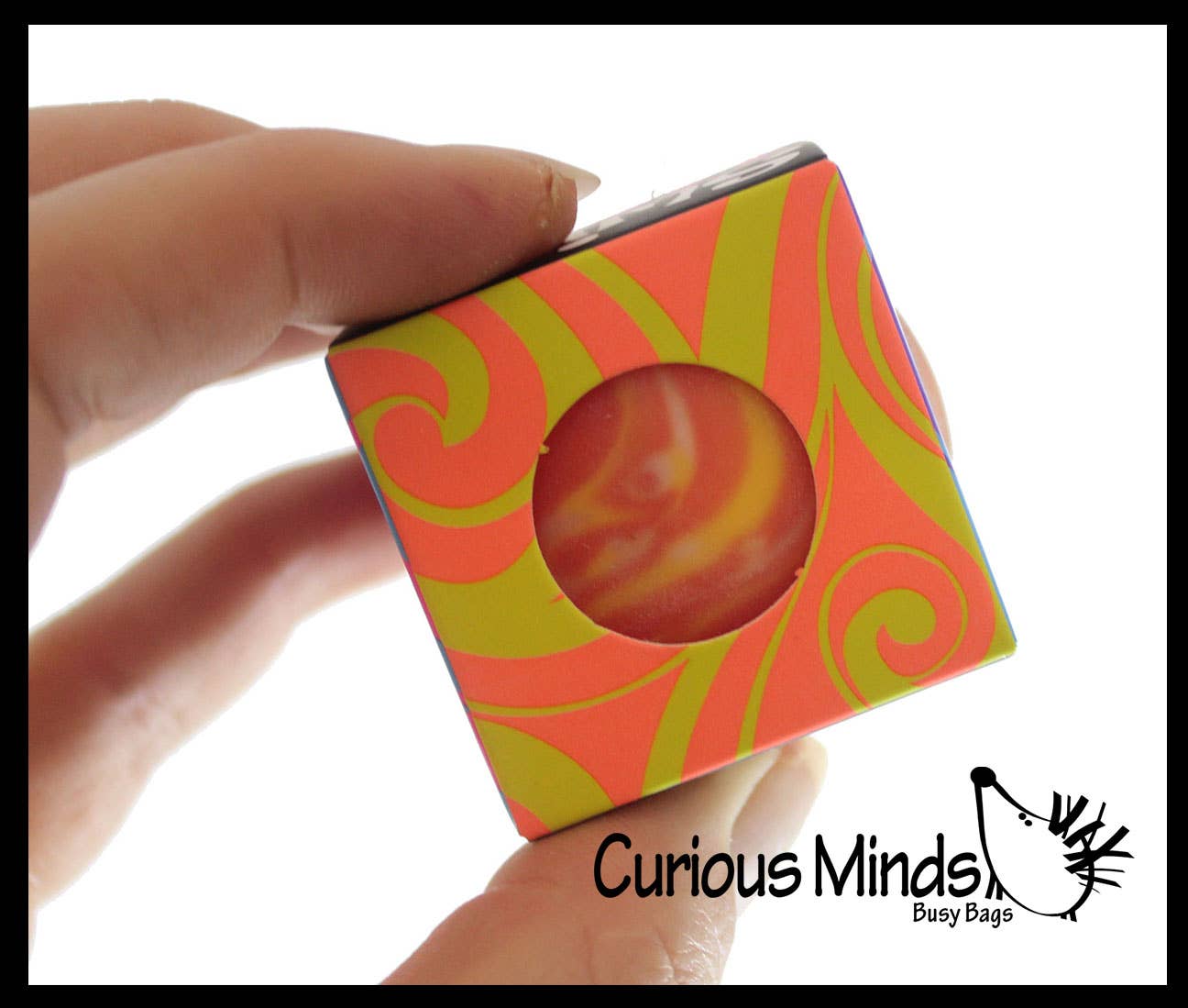 Curious Minds Toys - Vente Jouet mou – enfant et bébé - 1 NeeDoh mini stress ball assorti rempli de pâte douce extensible3