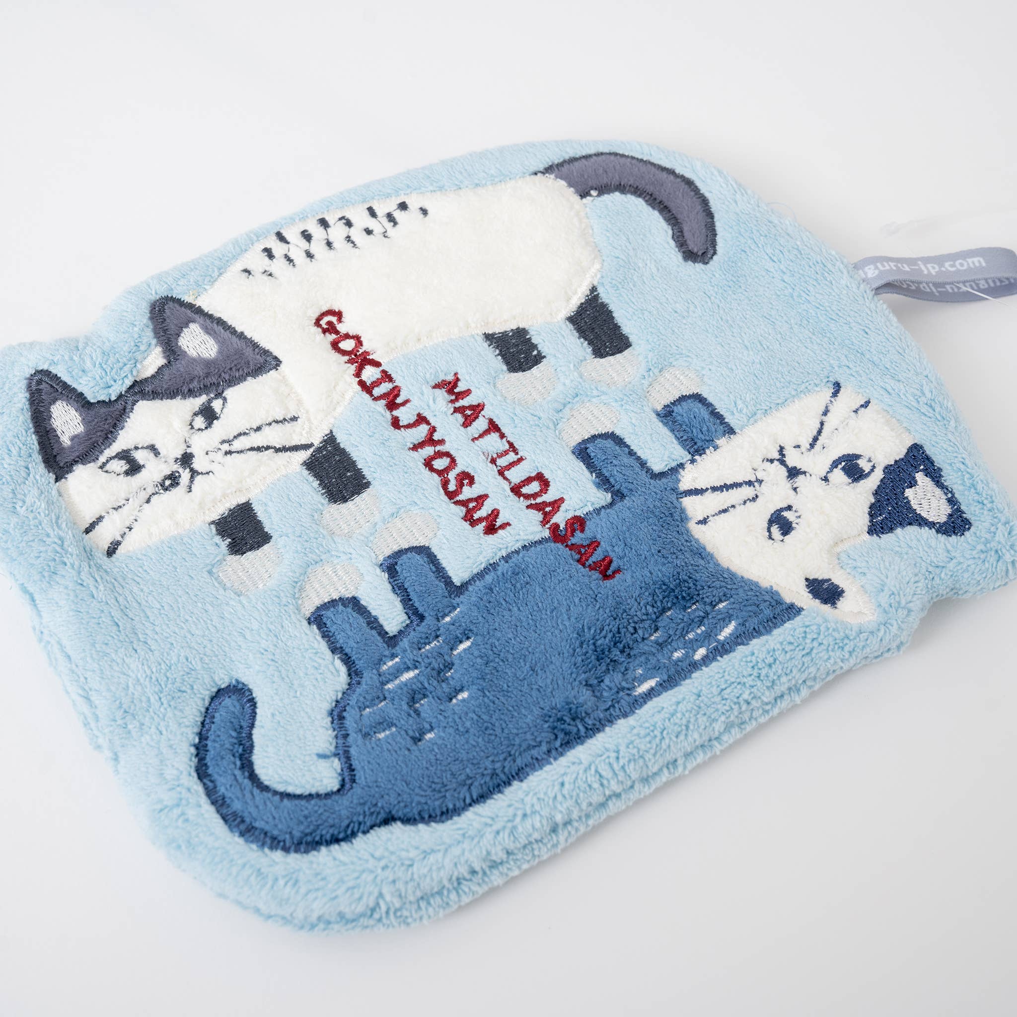 U PLUS INC - Wholesale Hand Towel - Whimsical Character Embroidered Quick-Dry Hand Towel13