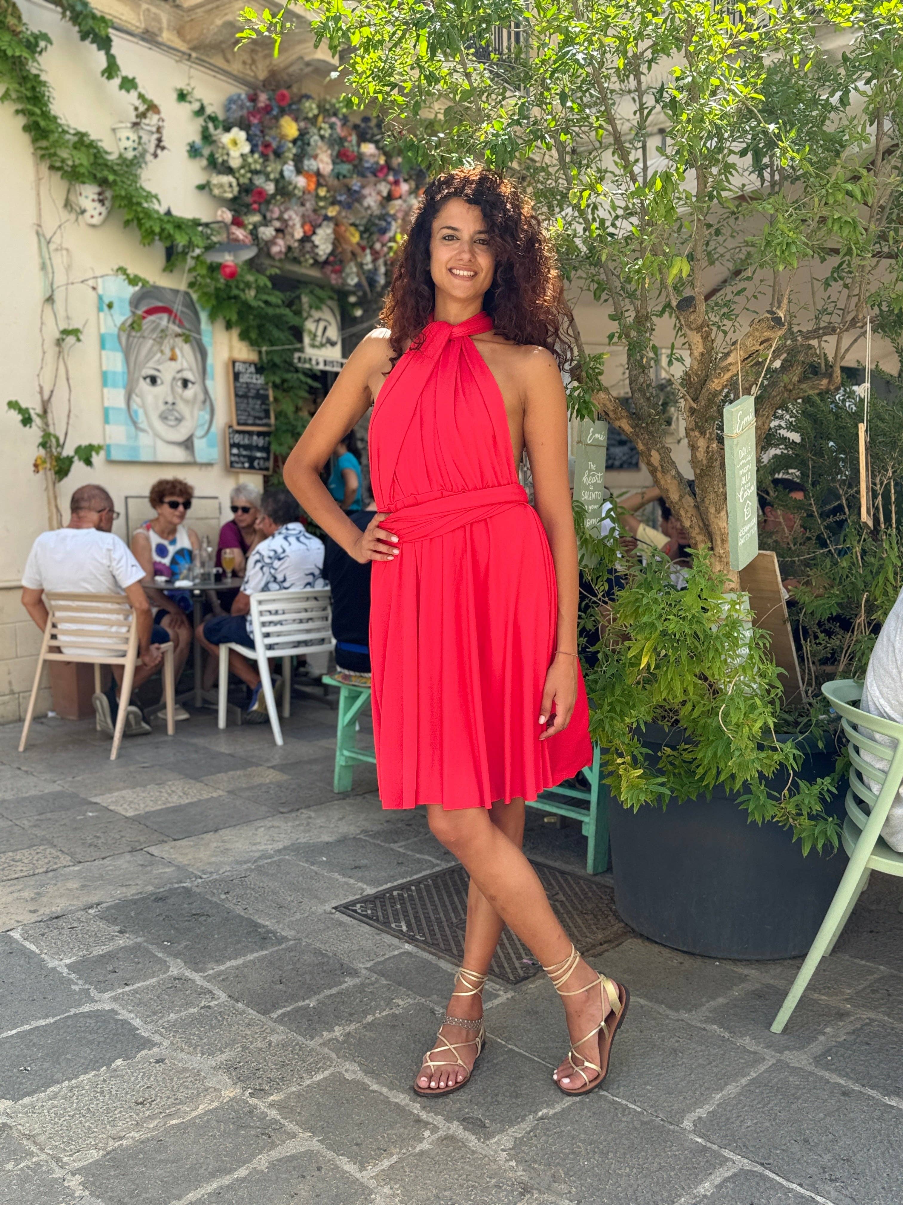 Bijondo - Wholesale Dress - Women's - Ayunita Infinity Convertible Short Dress24