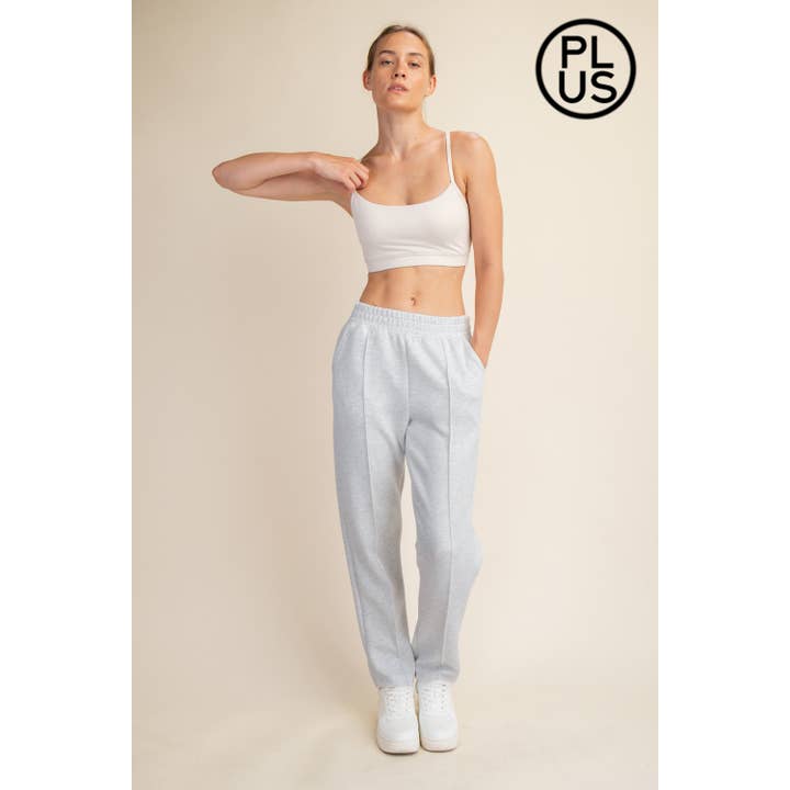 Rae Mode - Wholesale Broek - Dames - PLUS SIZE MODAL SCUBA PINTUCK BROEK20