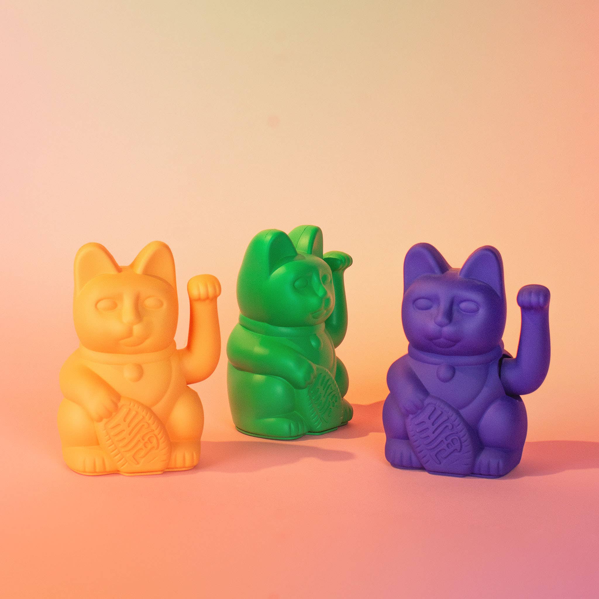 DONKEY - Wholesale Decorative Figurine - Lucky Cat | Vivid Green2