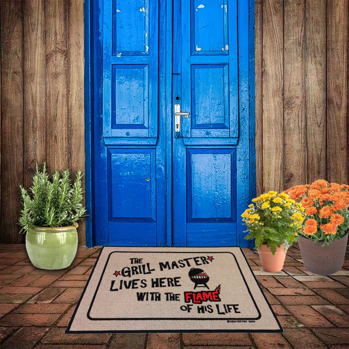 High Cotton Gifts - Wholesale Door Mat - Grill Master Mat2