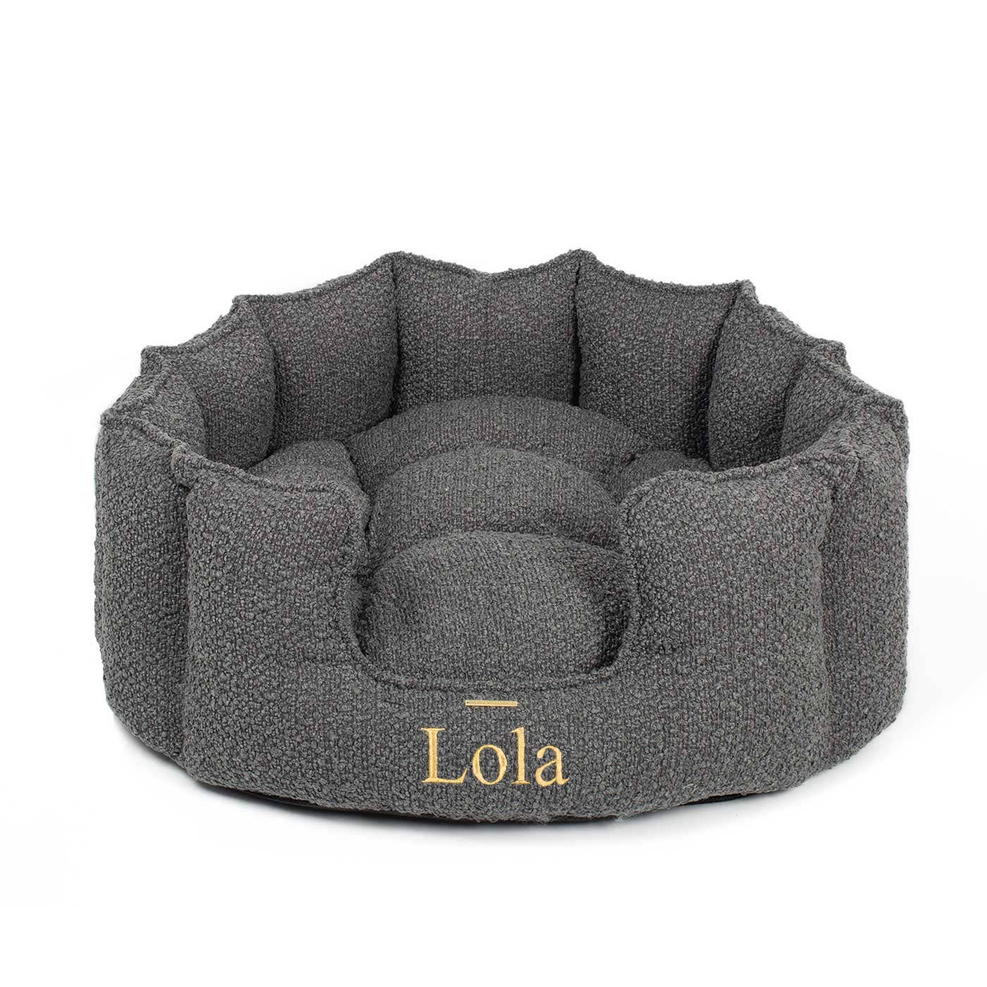 Lords and Labradors – wholesale Pet bed – Cat – High Wall Bed For Cats in Bouclé4
