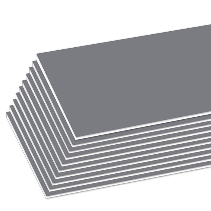 Luna Office Supply -  Everyday Essential - Wholesale Craft Supplies - 20" X 30" Slate Gray Foam Board0