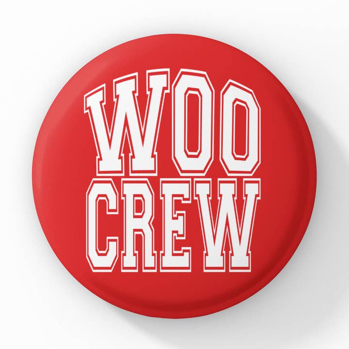 The Babe Co. – wholesale Lapel pin/button – Woo Crew Button Pin0