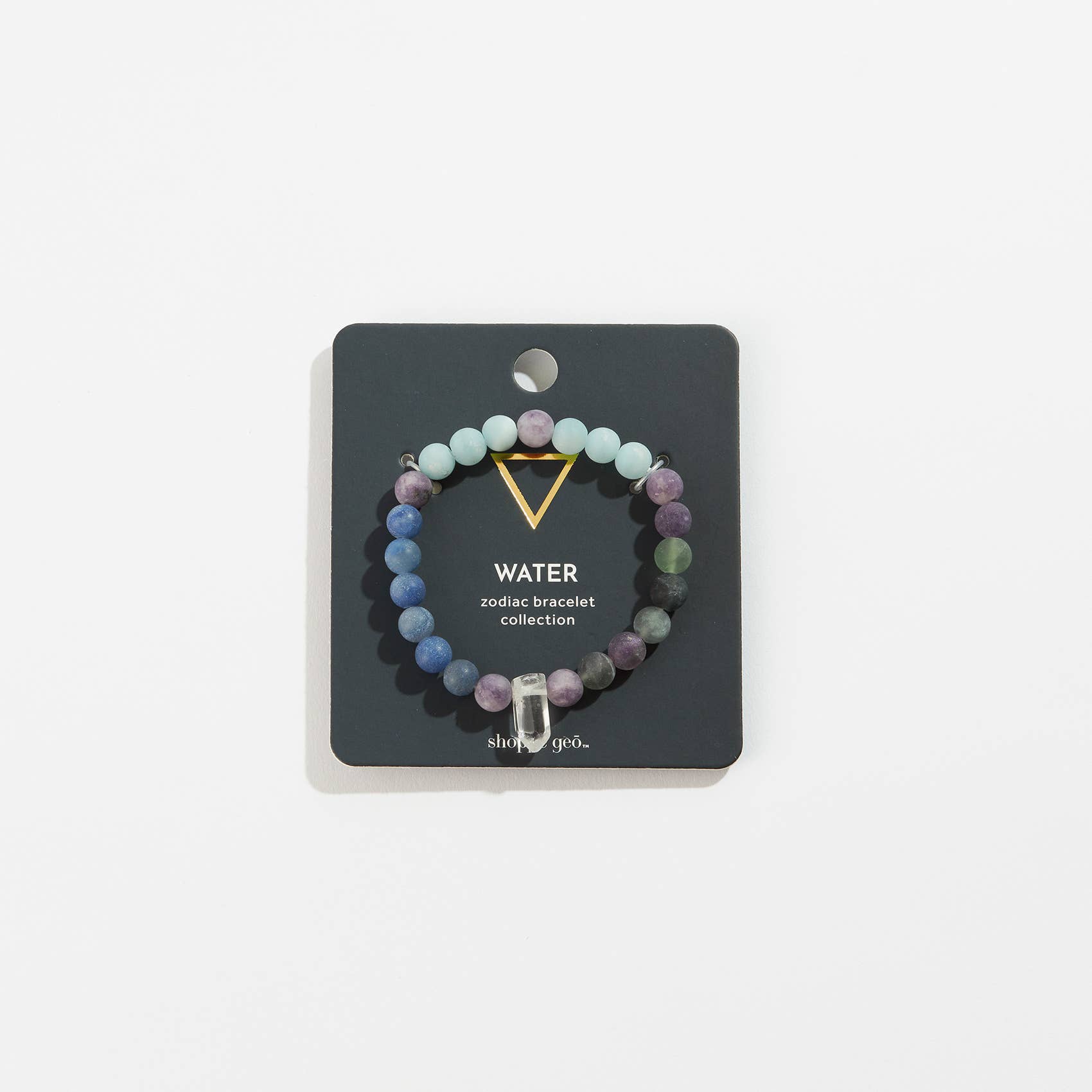 GeoCentral - Wholesale Beaded Bracelet - Zodiac Crystal Bead Bracelet Collection: Water 8mm1