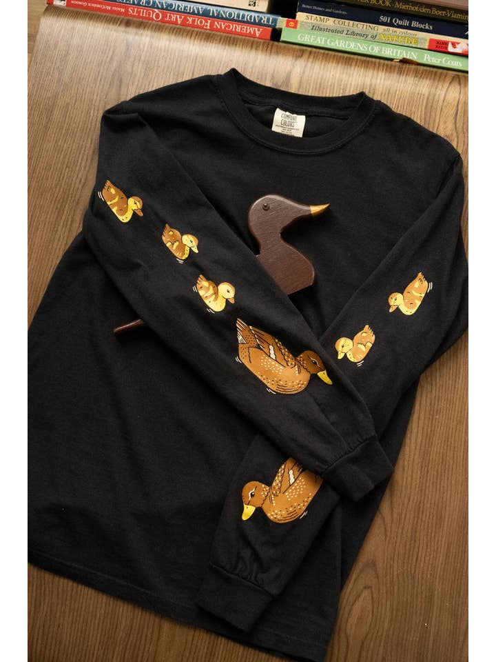 Black Ducklings Long Sleeve Tee for wholesale on Faire