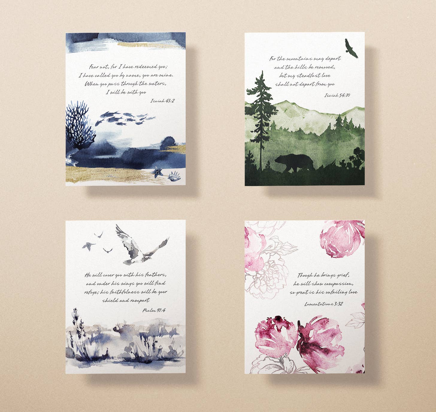 Twigs Paper - Wholesale Sympathy Card - Christian Sympathy Greeting Cards | Assorted Cards1