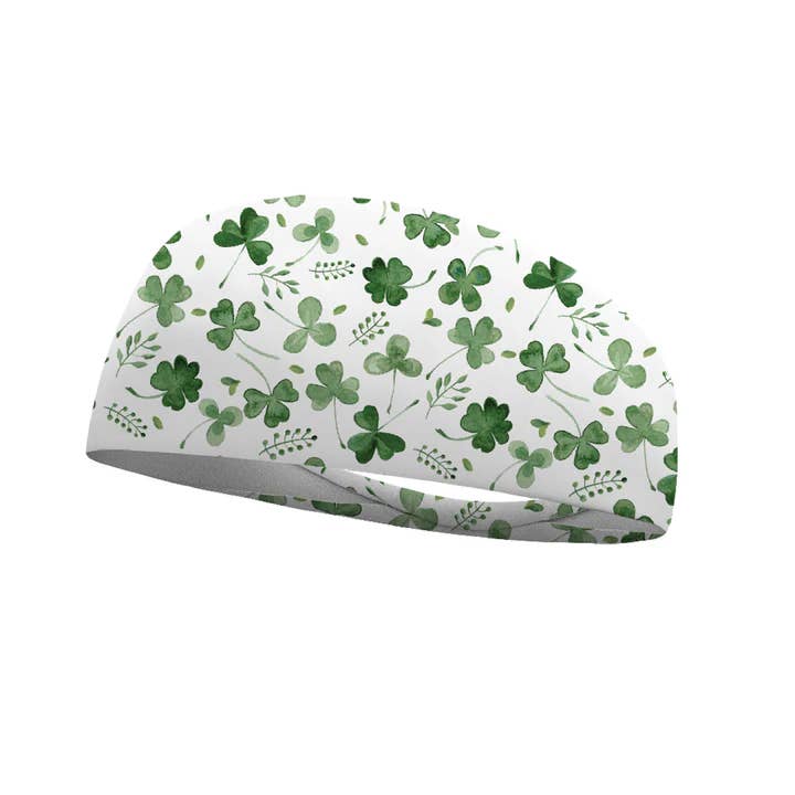 Bondi Band - Wholesale Fashion Headband - Women's - Pick Me Clovers St. Patrick's Day Sport Wicking Headband