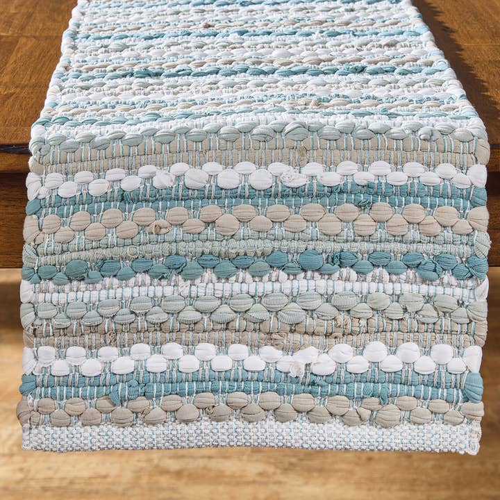 Split P - Wholesale Table Runner - Coastal Chindi Runner 54"L