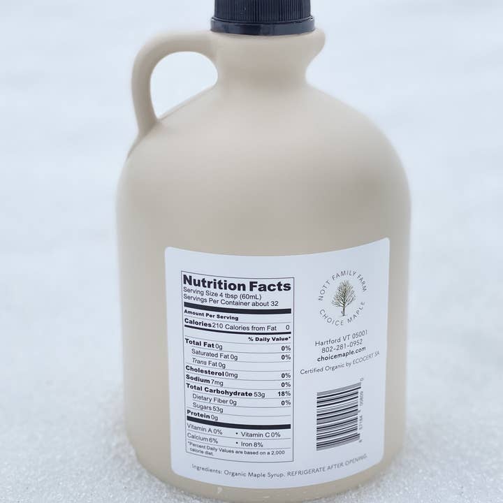 Choice Maple - Wholesale Maple Syrup - Organic Maple Syrup, 6 One Half Gallon Case2