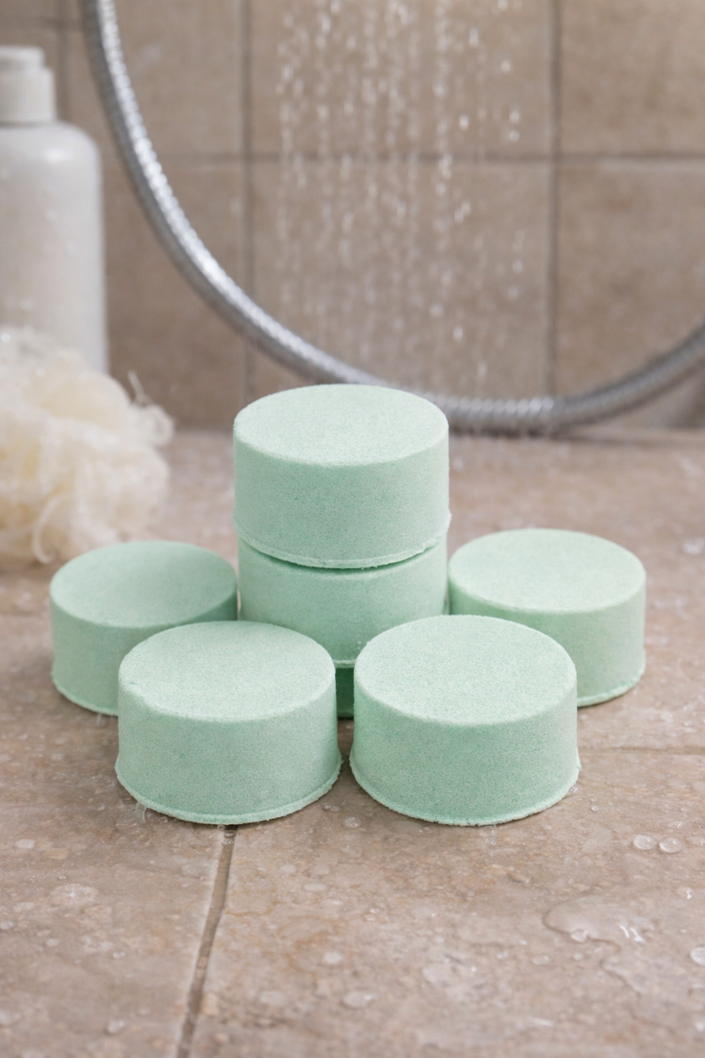 Fizz Bizz LLC – Großhandel Badebombe/-sprudeltabletten – Eucalyptus Fizzies - Duschschmelzen1