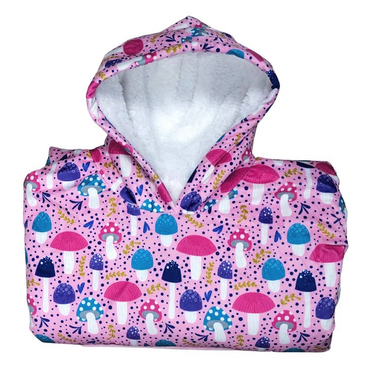 Blushroom Hooded Blanket (Human) for wholesale by The Crafty Dog Co