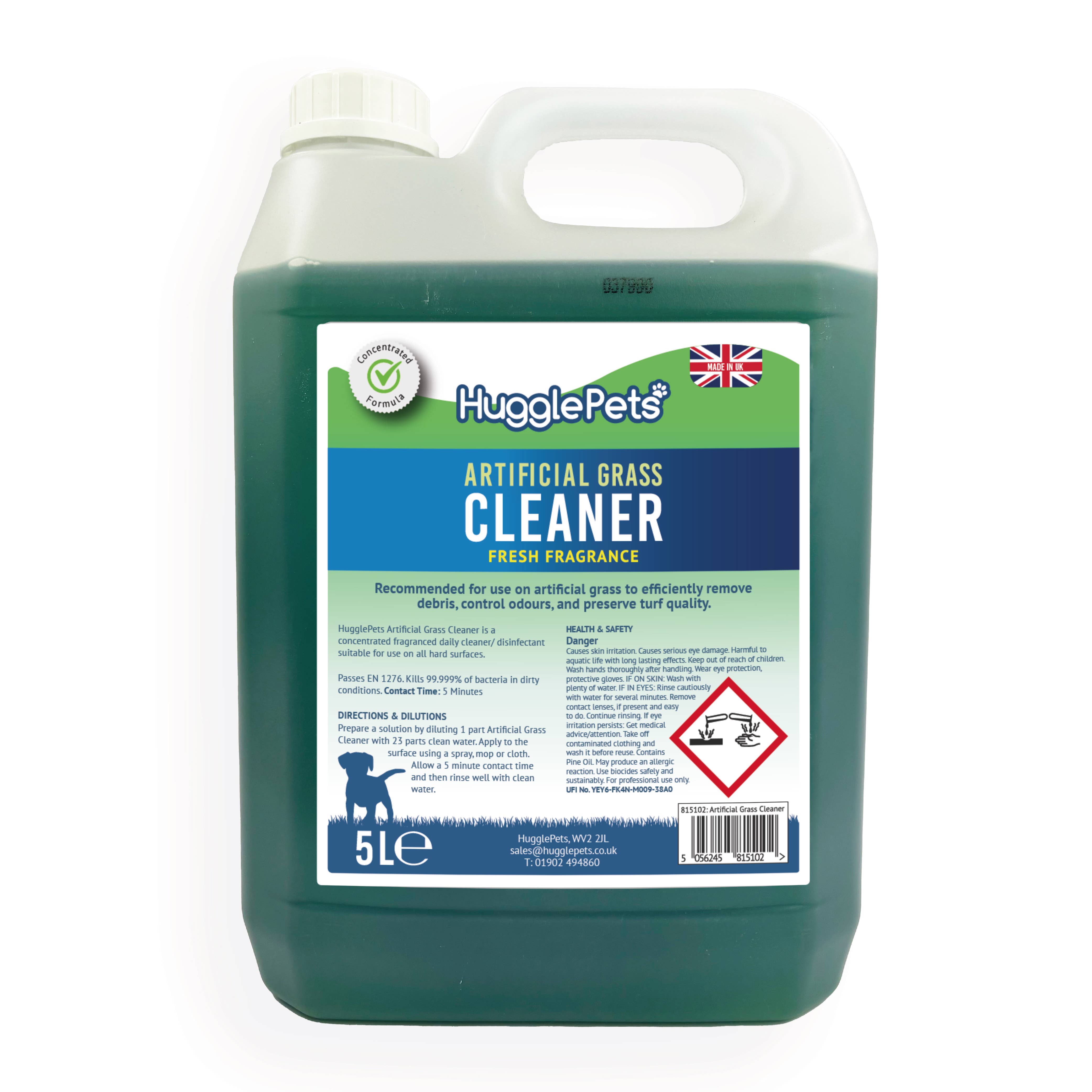 HugglePets – wholesale Pet cleaning supplies – HugglePets Professional Artificial Grass Cleaner - UK ONLY0
