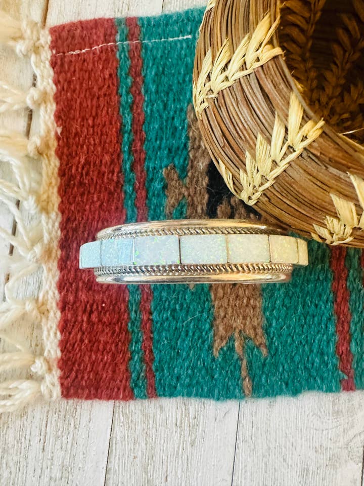 Navajo Eldopals & Armband i Sterlingsilver med Inläggningar för wholesale av Nizhonitradersllc