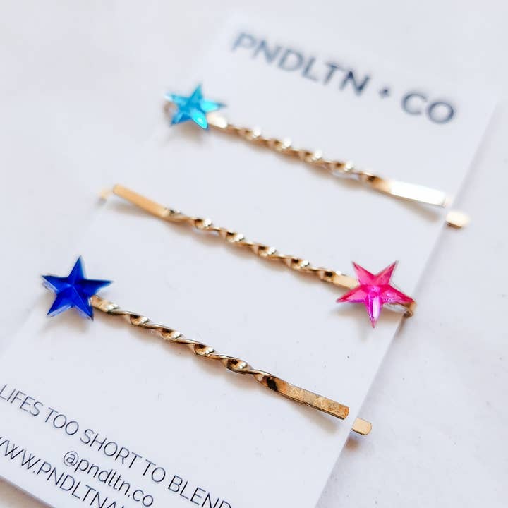 Luminaries Bobby Pins Multi for wholesale by PNDLTN + CO