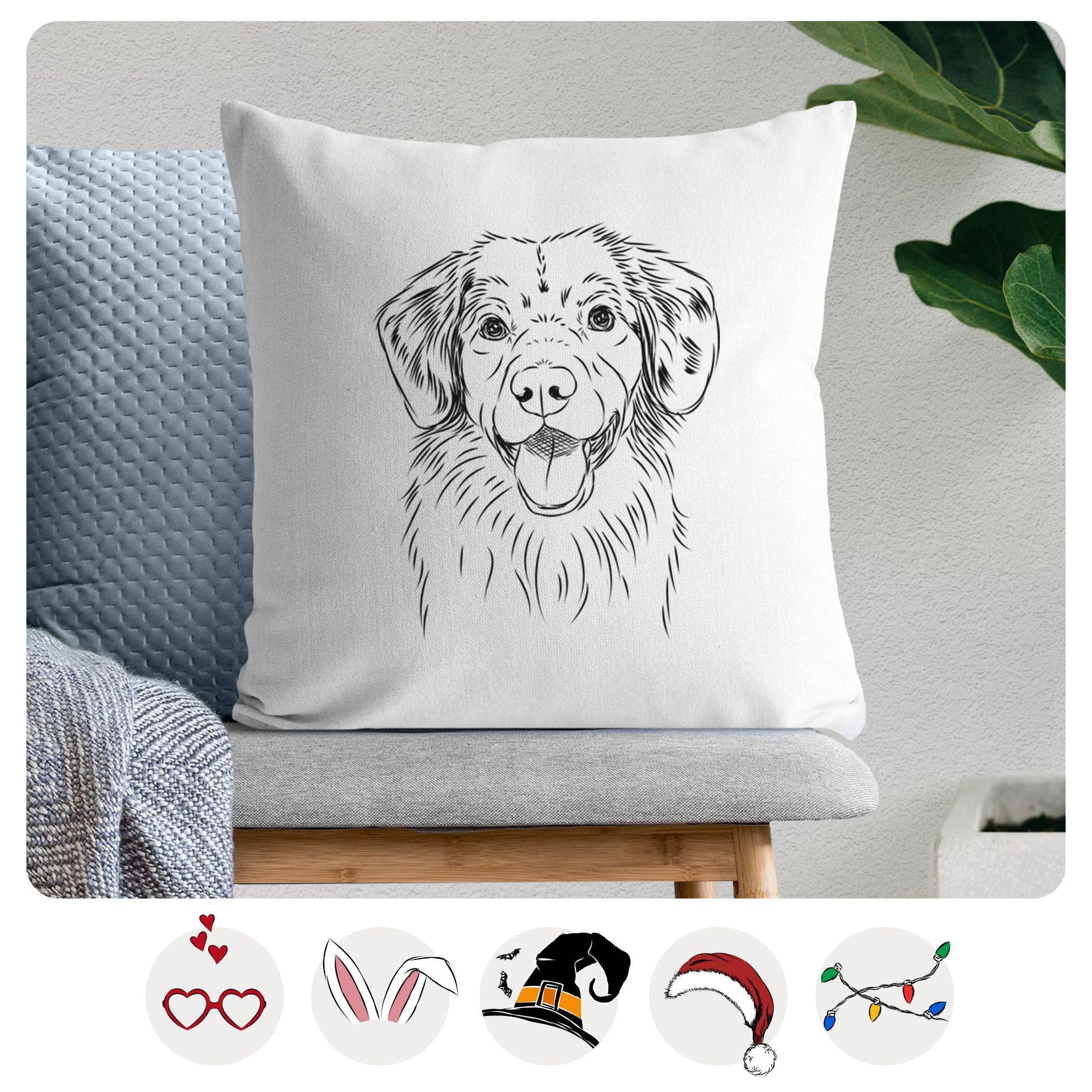 Inkopious - Wholesale Throw Pillow Cover - Weston the Nova Scotia Duck Tolling Retriever - Throw Pillow Cover6