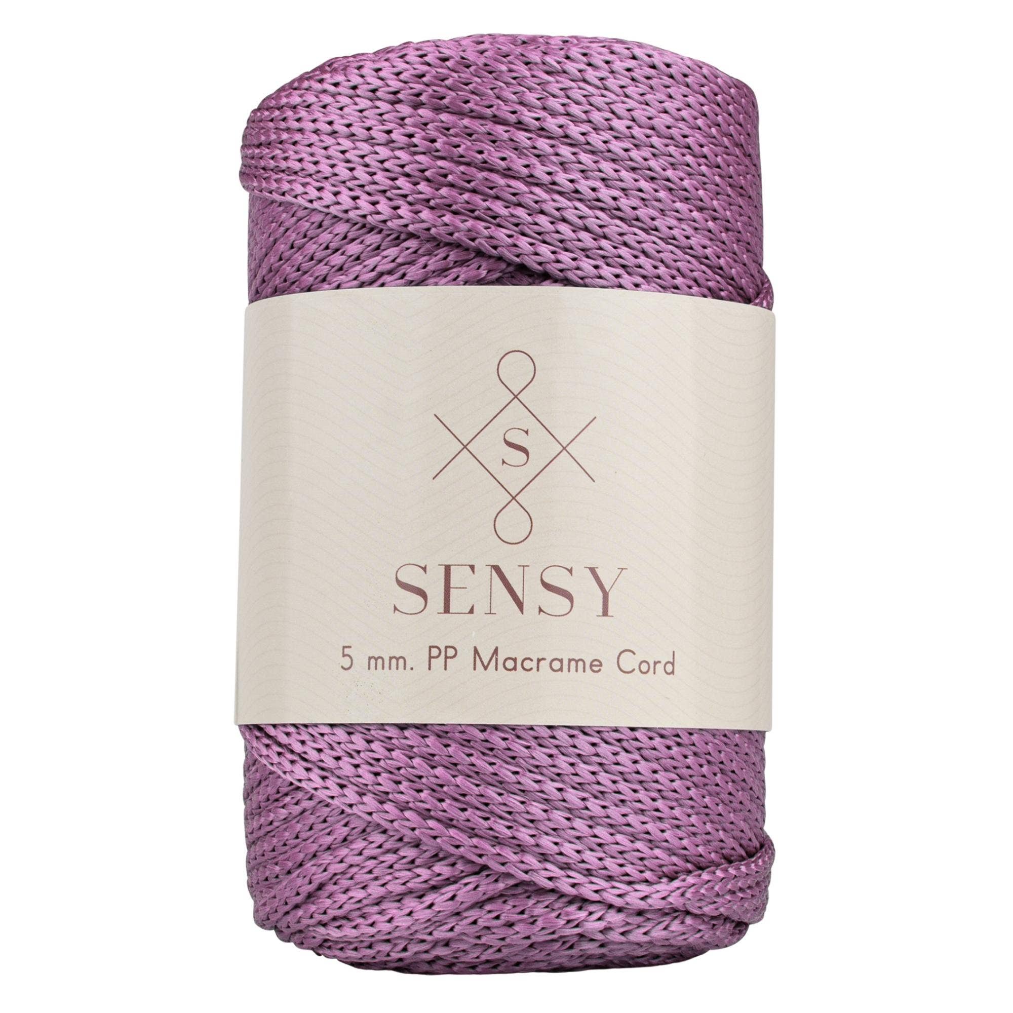 Sensy - Wholesale Yarn - Sensy Premium 5mm - 104 yards 100% Polyester Macrame Yarn22