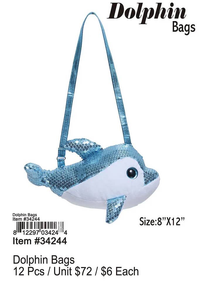 Dolphinväskor. för wholesale av Puka Creations