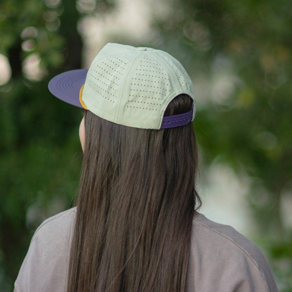 Wild Bills Blanks - Wholesale Flat Brim Cap - Unisex - RIVER | Aloe & Purple4