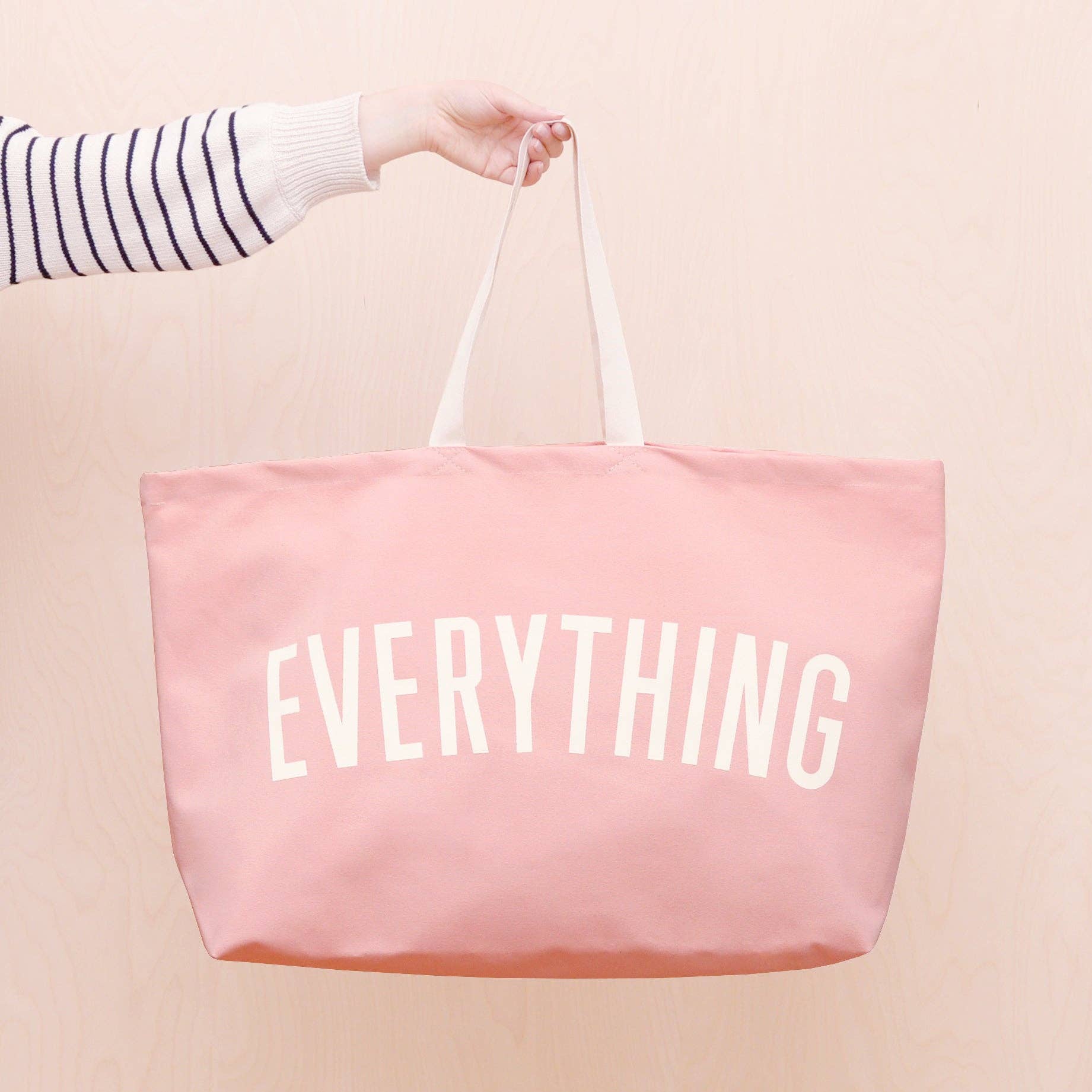 Alphabet Bags - Wholesale Tote Bag - Women's - Everything - Pink REALLY Big Bag1