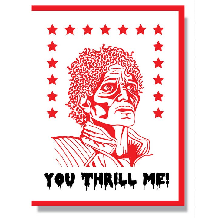 RIP Carte Michael Jackson pour la vente par Smitten Kitten