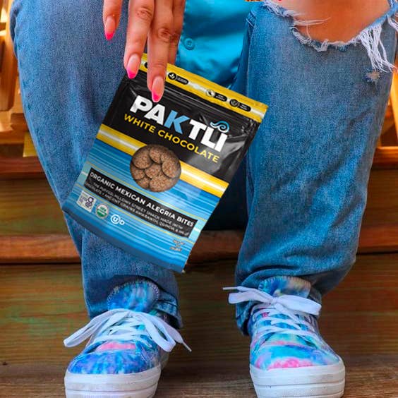 Paktli Foods - Wholesale Chocolate Covered Sweets - NEW White Chocolate Mexican Alegria Bites4