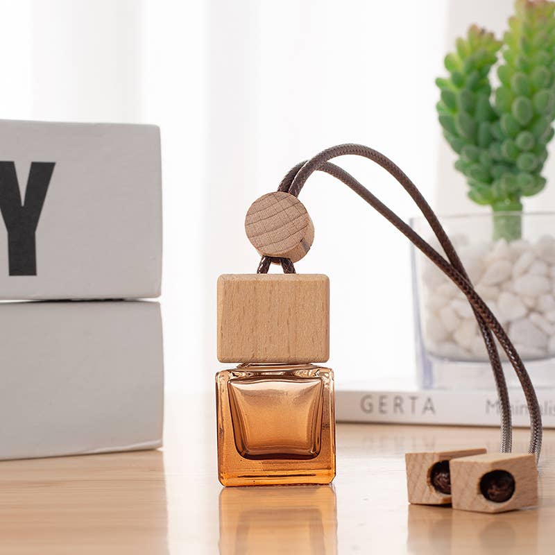 Candles Meta - Wholesale Car Freshener - Unisex - Square Car Hanging Ornament Empty Car Air Freshener Bottle1