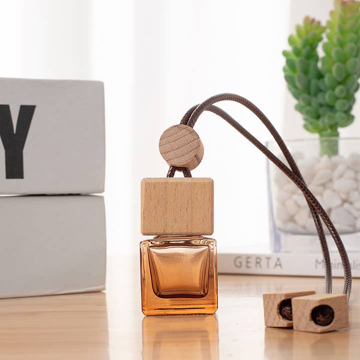 Candles Meta - Wholesale Car Freshener - Unisex - Square Car Hanging Ornament Empty Car Air Freshener Bottle1