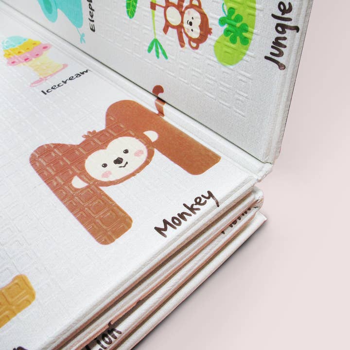 Parklon - Wholesale Play Mat - Kids & Baby - Double-sided ABC / Urban Zig Zag Folding Mat4