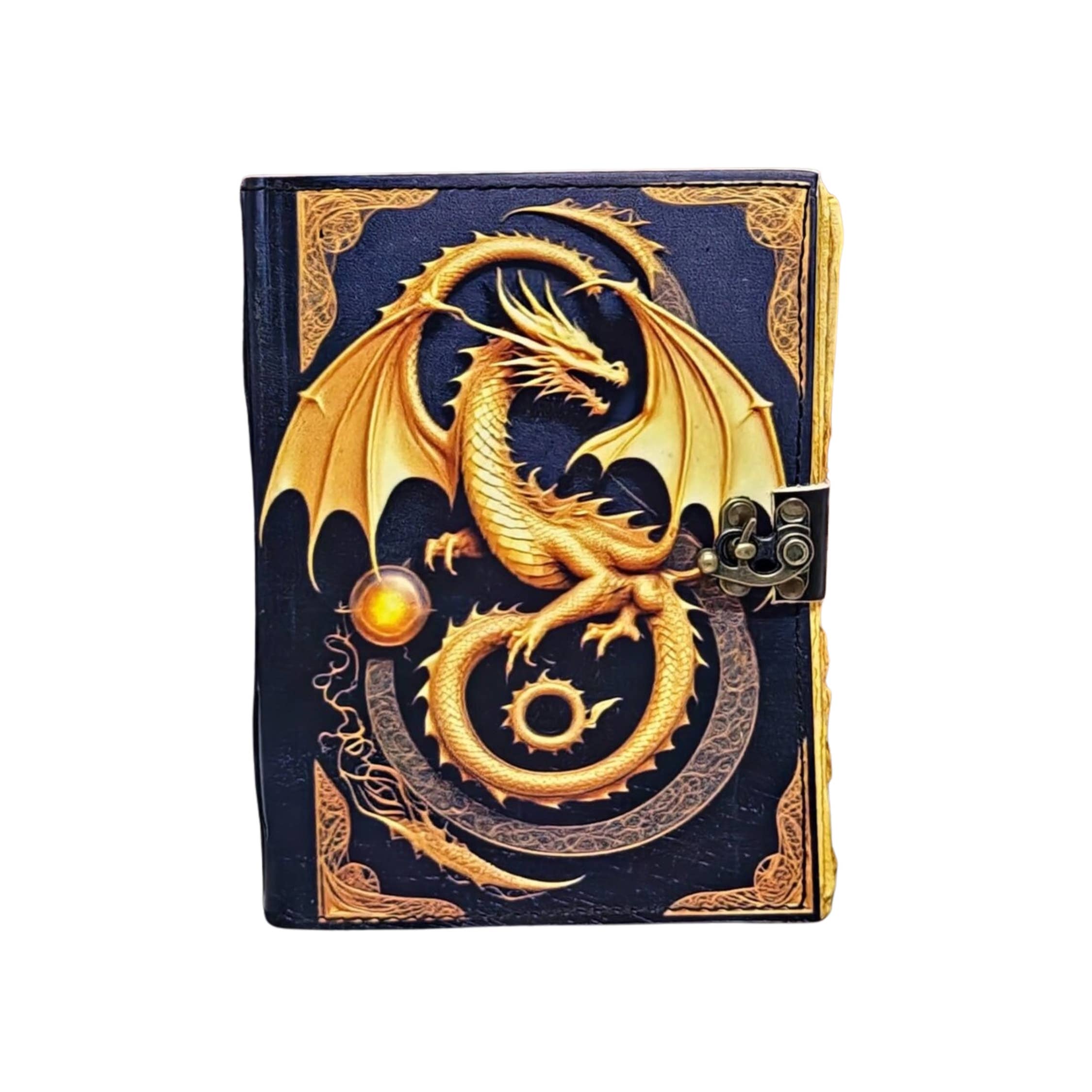 Billion Brothers - Wholesale Journal/Diary - Dragon Book of Shadows Leather Journal Grimoire Spellbook0