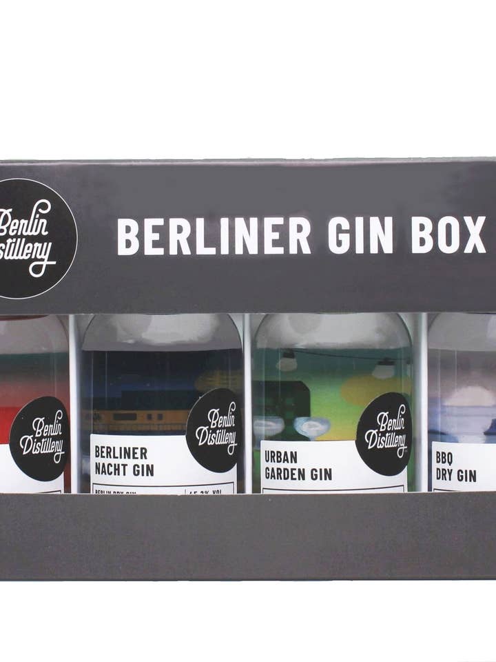 Berliner Gin Box für den Großhandel von Berlin Distillery