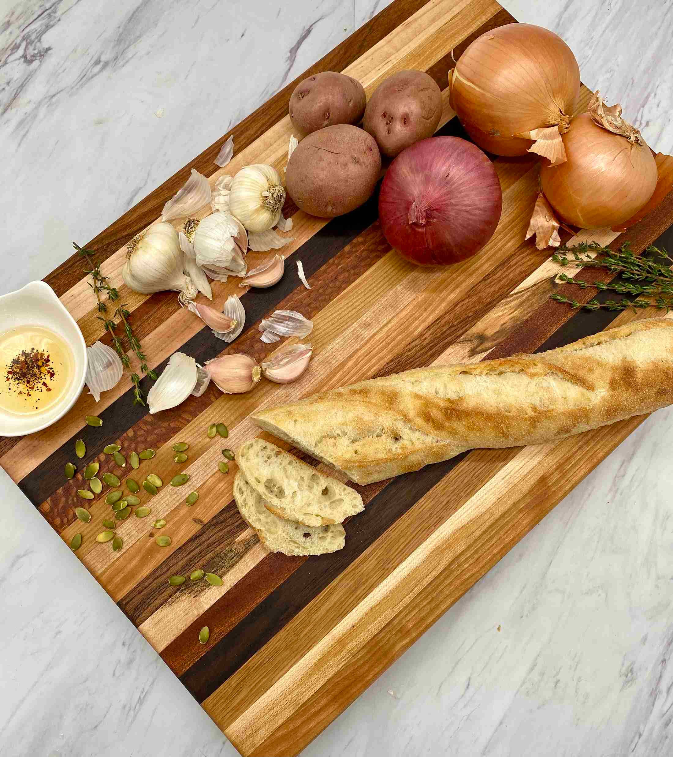 Wag & Wood - Wholesale Cutting Board - Variety Wood Butcher Block2