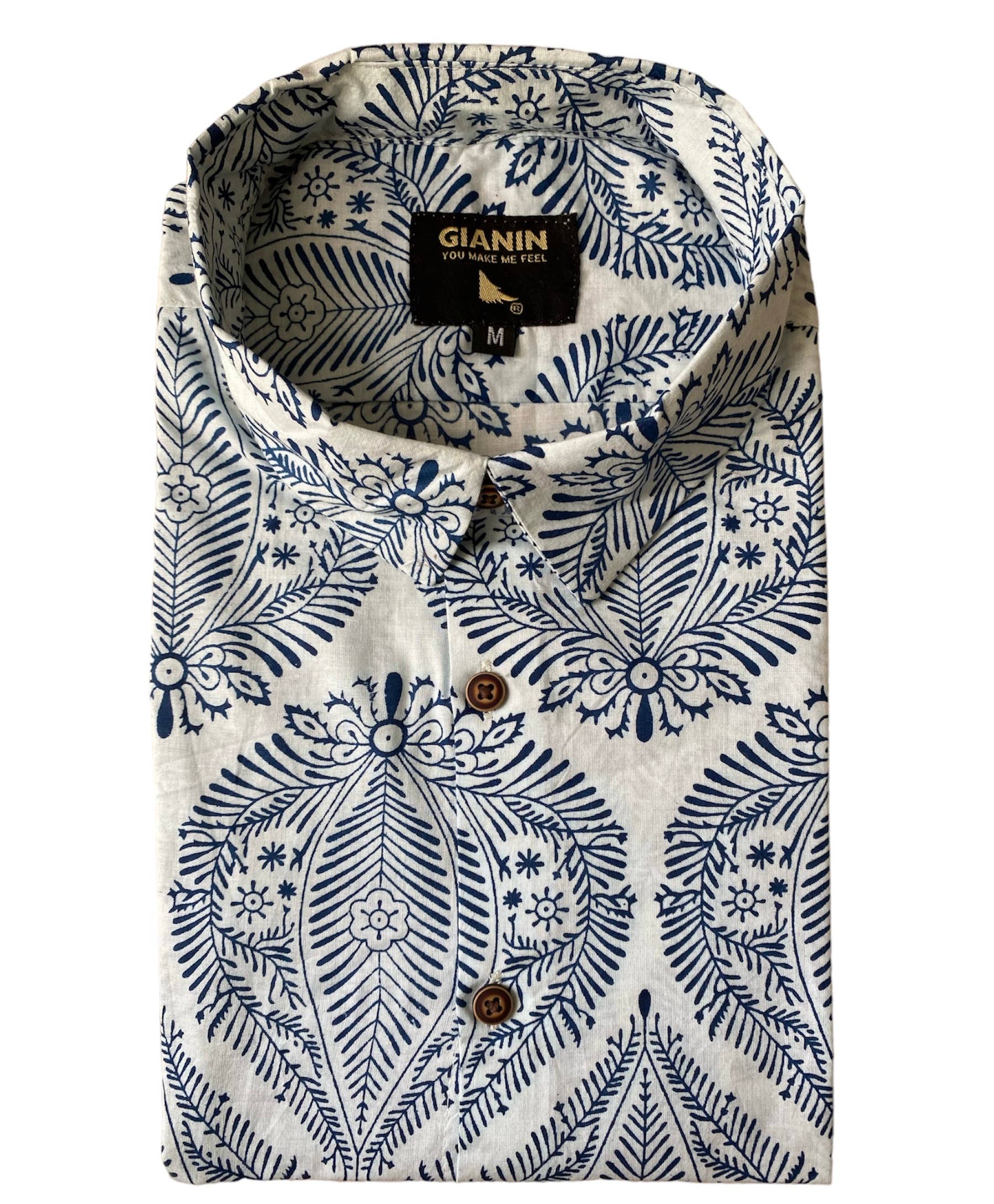 GIANIN - Vente Chemise à col boutonné – homme - Chemises homme imprimées exclusives9