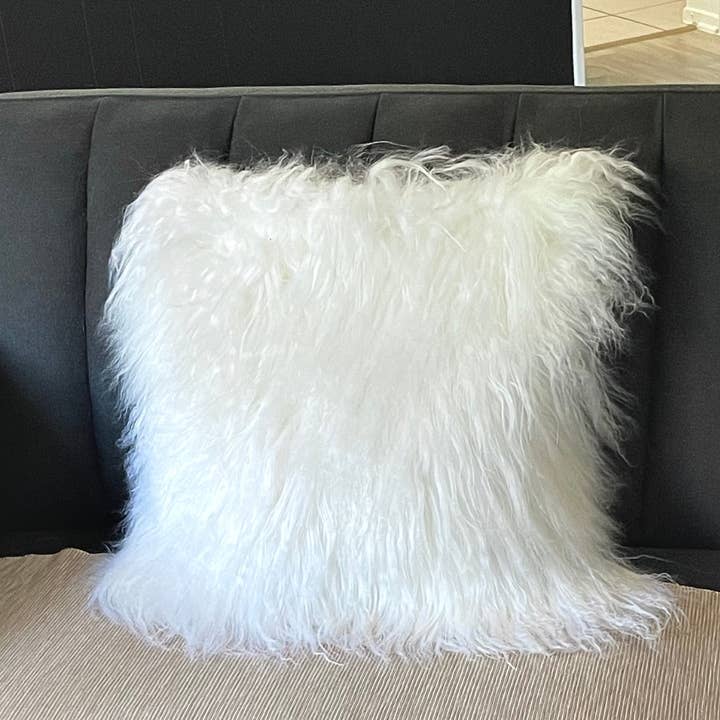 Rodeo – wholesale Prydnadskuddfodral – Tibetanska får hud kuddfodral2