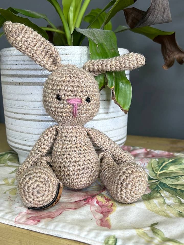 Mini Bunny for wholesale by Twila Basley Crochet