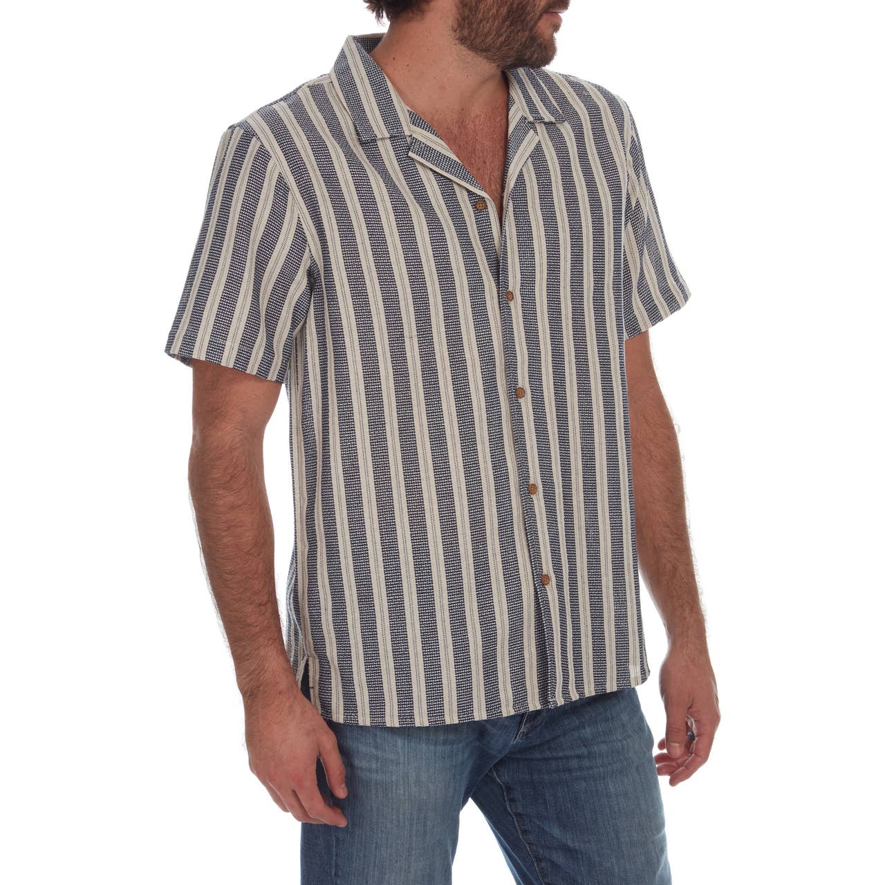 Marineblau Hunter Resort Hemd für den Großhandel auf Faire4