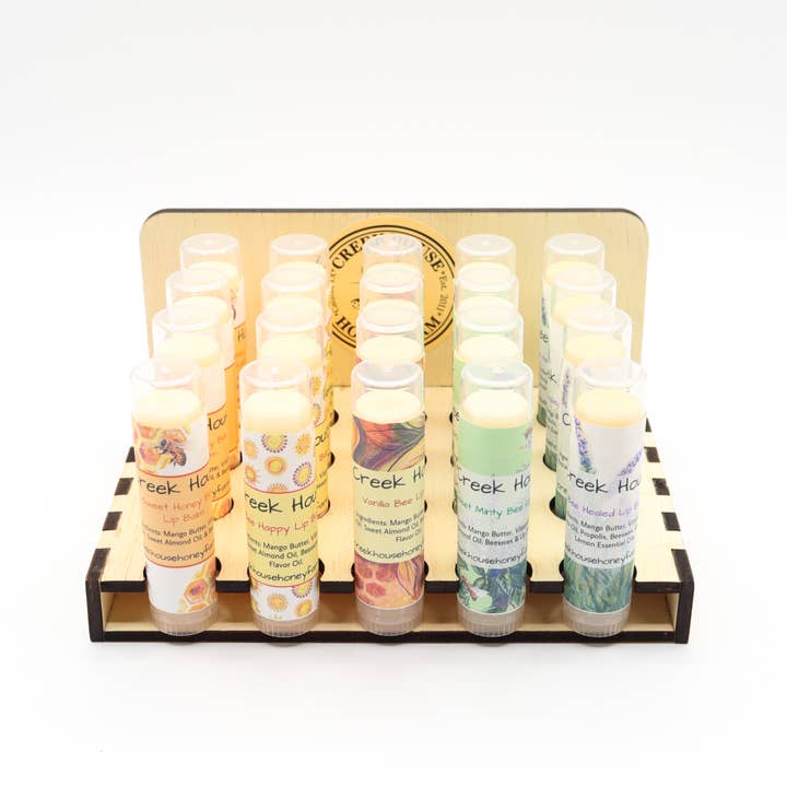 Creek House Honey Farm – wholesale Lip Balm – Beeswax Lip Balm-GIANT