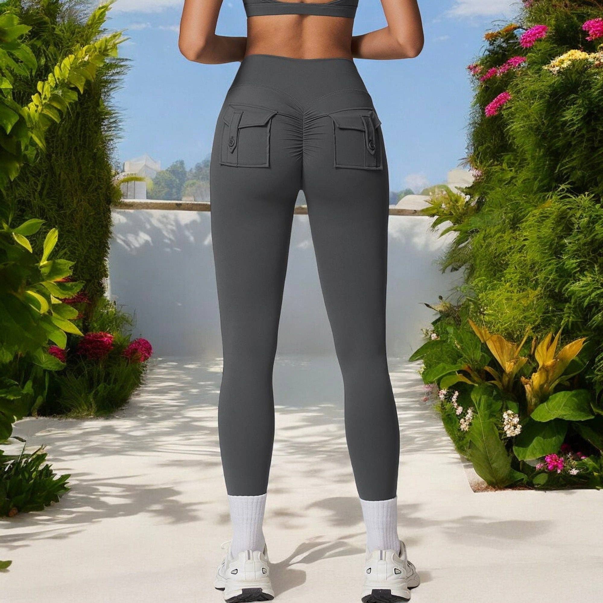 Active by Anna-Kaci – Engroshandel Sports-/loungeleggings – til kvinder – High Waist Leggings i fuld længde til yoga og hverdag22
