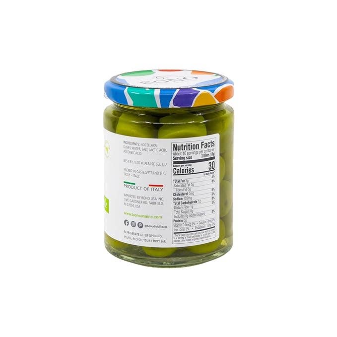 Bono USA Inc. - Wholesale Olives - Bono Castelvetrano Sicilian Whole Green Olives Natural 2