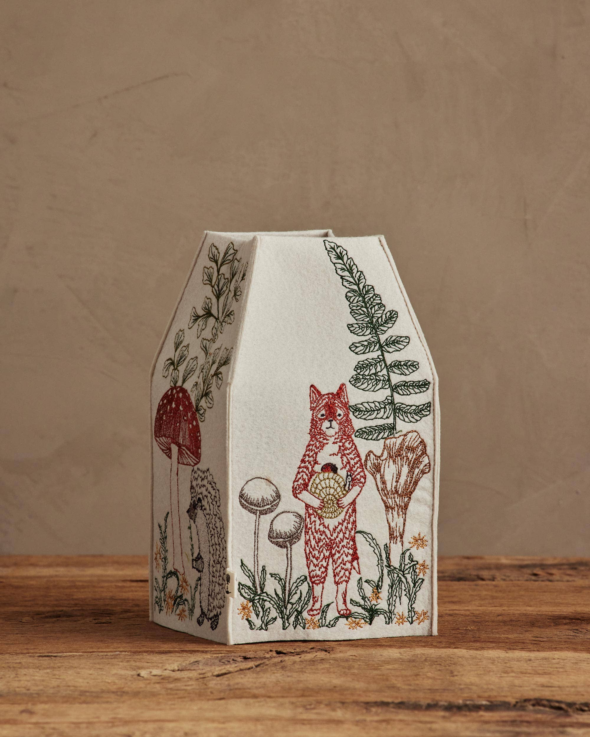 Coral & Tusk - Wholesale Tissue Box - Mushrooms and Ferns Tissue Box Cover1