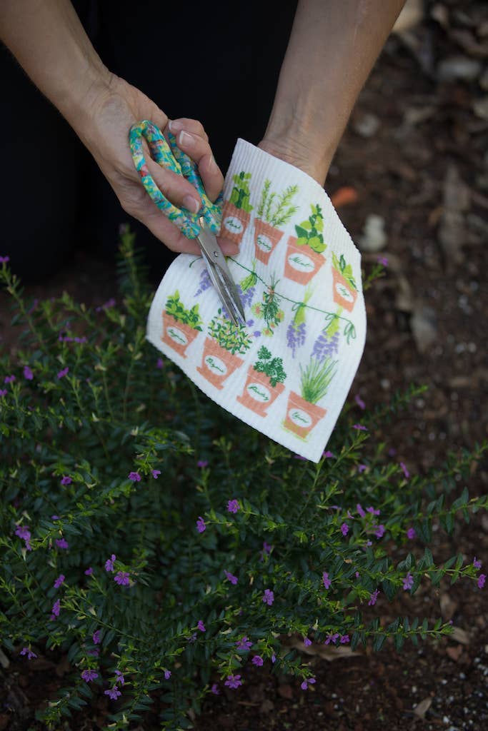 Wet-it! – Engroshandel Køkkenhåndklæde – Friske Urter svensk klud1