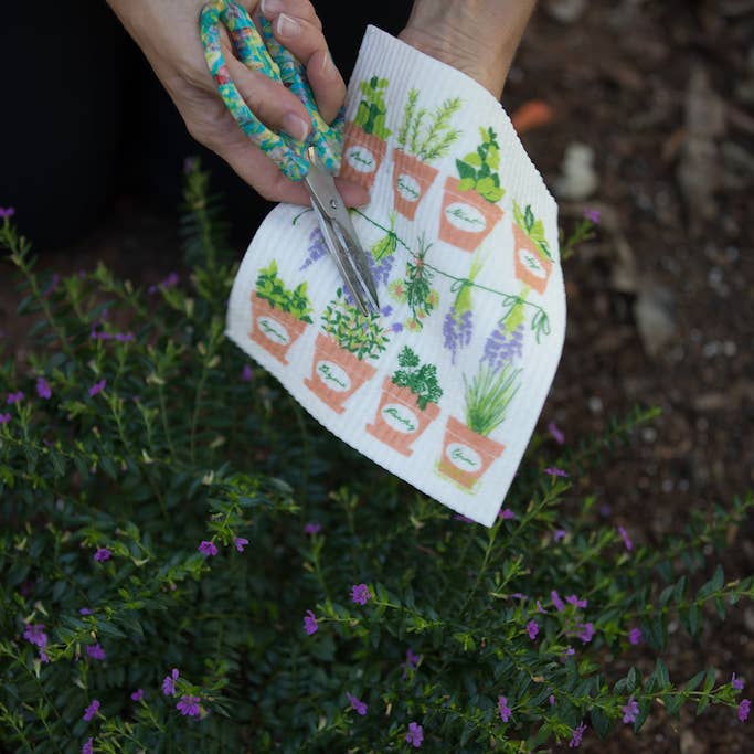 Wet-it! - Wholesale Dishcloth - Fresh Herbs Swedish Cloth1