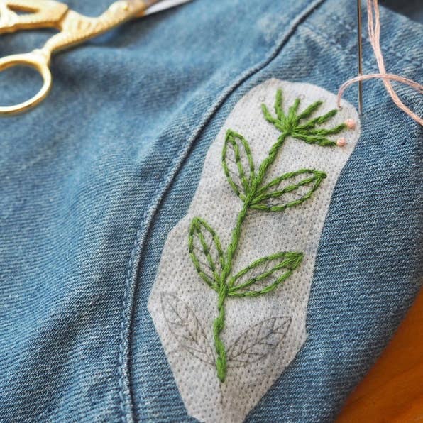 Thimble and Fabric - Wholesale Embroidery/Cross Stitch Supplies - Stick and Stitch Embroidery Patches Boho Designs5